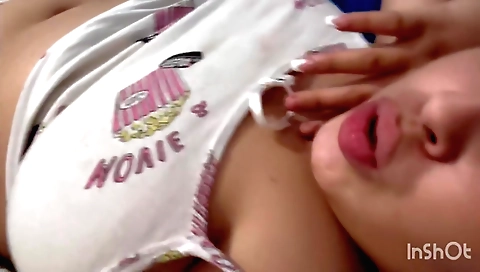 Hot brunette with a nice face and a nice body I love yummy yummy