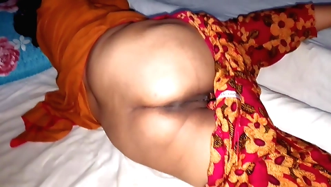 Indian stepmom gets banged in close-up by her stepson